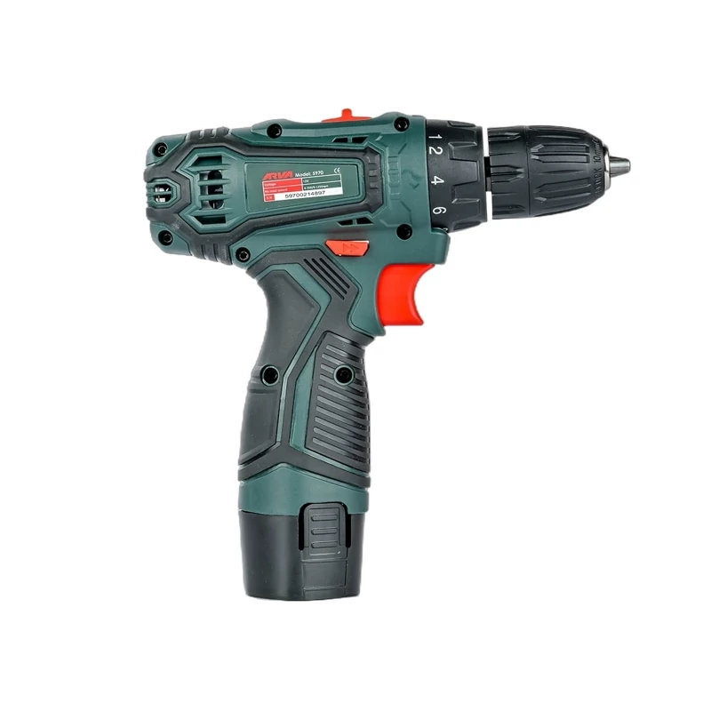 دریل پیچ گوشتی شارژی خانگی 12 ولت مدل 5970 آروا